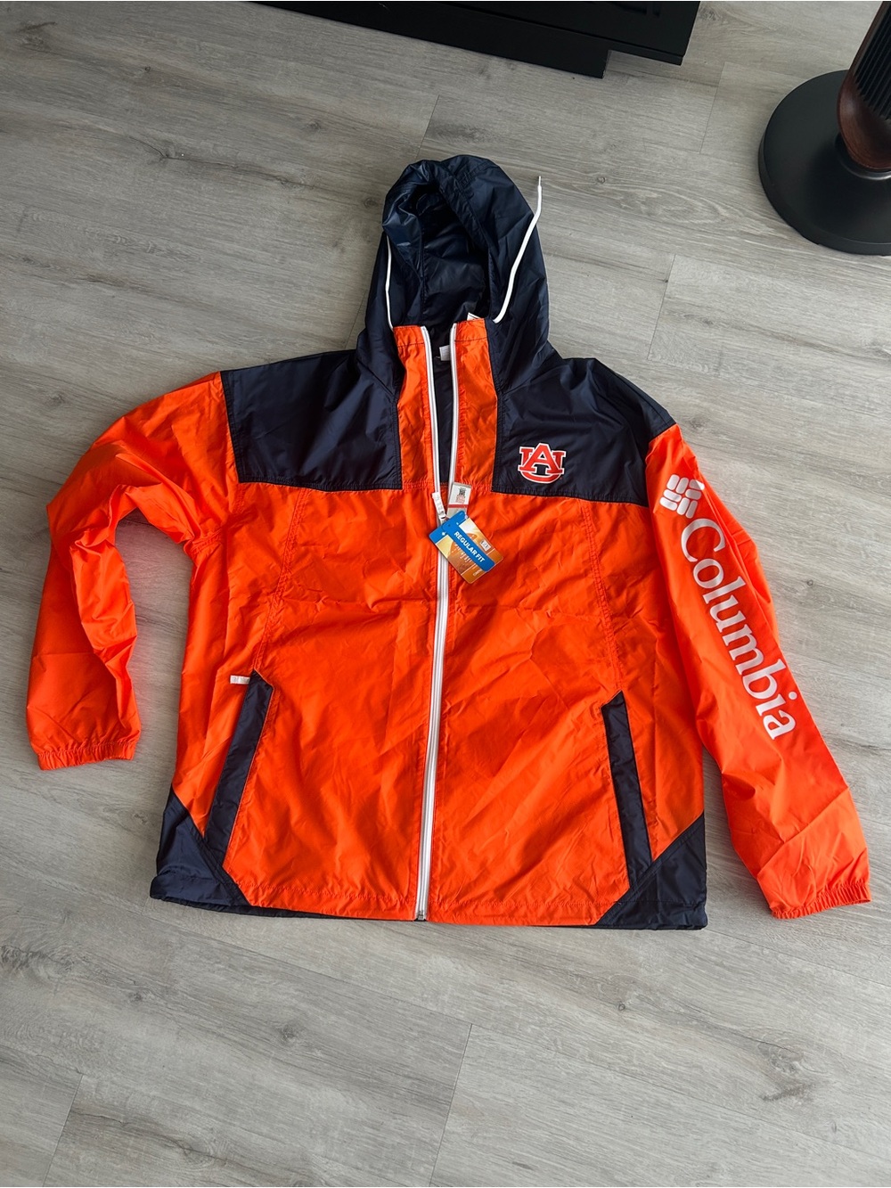 Auburn Tigers Columbia Windbreaker Jacket